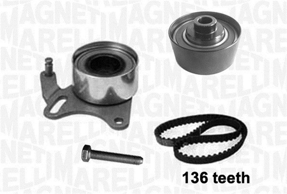 MAGNETI MARELLI 341301190000 Kit cinghie dentate