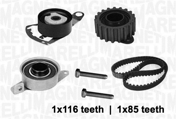 MAGNETI MARELLI 341304180000 Kit cinghie dentate-Kit cinghie dentate-Ricambi Euro