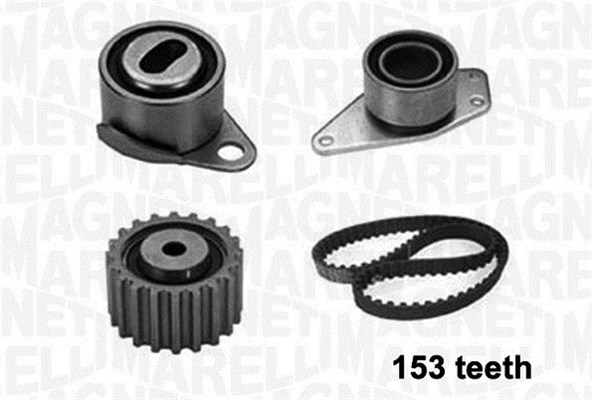 MAGNETI MARELLI 341304290000 Kit cinghie dentate