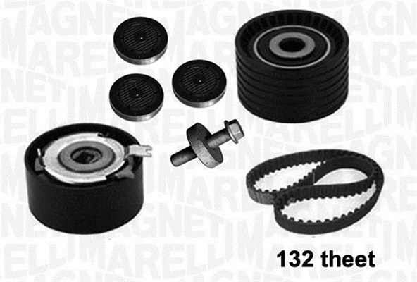 MAGNETI MARELLI 341304710000 Kit cinghie dentate