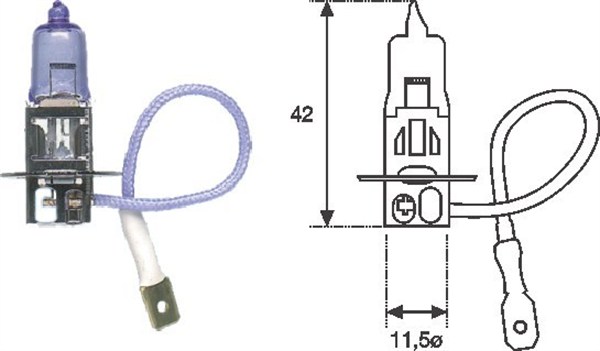 MAGNETI MARELLI 002553100000 izzó, ködlámpa