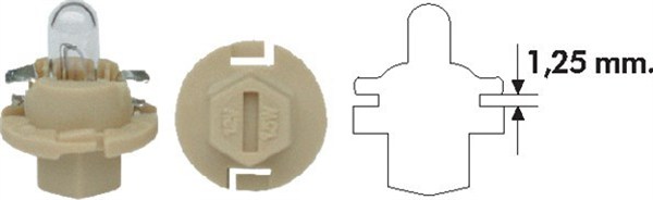 MAGNETI MARELLI 002053200000 izzó, műszerfal-világítás