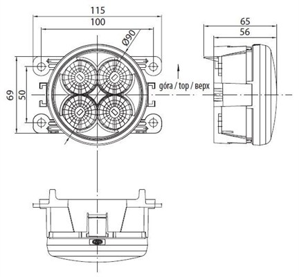 MAGNETI MARELLI 713120117010 Kit luce guida diurna