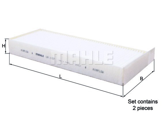 MAGNETI MARELLI 154072418391 Filter, cabin air for PEUGEOT