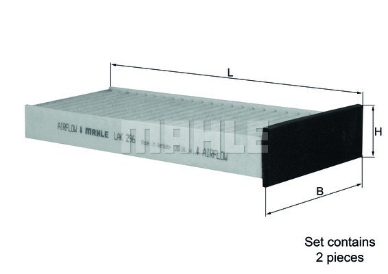 MAGNETI MARELLI 154072352923 Filter, cabin air for MITSUBISHI