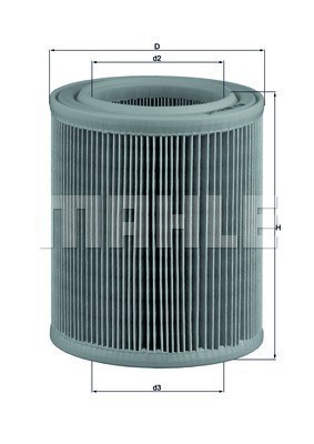 MAGNETI MARELLI 154081247110 Air Filter for RENAULT