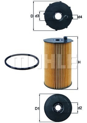 MAGNETI MARELLI 154068179690 Oil Filter for CITROËN JAGUAR LAND ROVER PEUGEOT