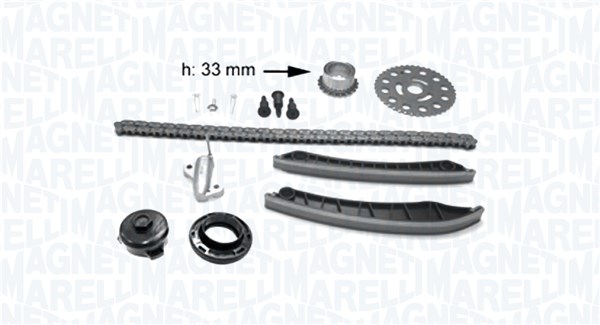 MAGNETI MARELLI 341500001400 Timing Chain Kit for FIAT MERCEDES-BENZ NISSAN OPEL RENAULT