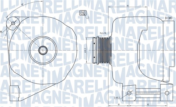 MAGNETI MARELLI 063731673010 Alternatore-Alternatore-Ricambi Euro