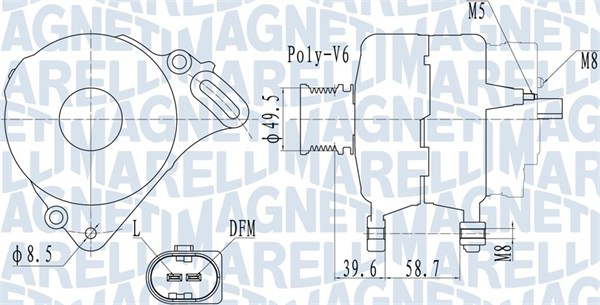 MAGNETI MARELLI 063732064010 Alternatore-Alternatore-Ricambi Euro