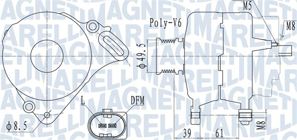 MAGNETI MARELLI 063732065010 Alternatore-Alternatore-Ricambi Euro