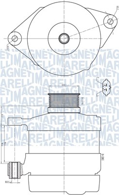 MAGNETI MARELLI 063732192010 Alternatore