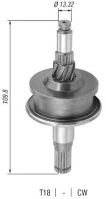 MAGNETI MARELLI 940113020359 Pignone, Motorino d'avviamento-Pignone, Motorino d'avviamento-Ricambi Euro