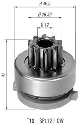 MAGNETI MARELLI 940113020423 Pignone, Motorino d'avviamento