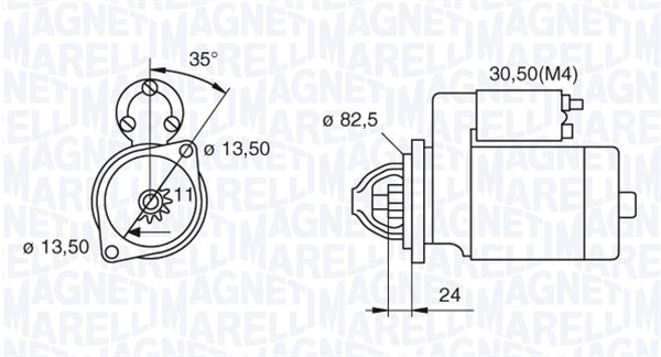 MAGNETI MARELLI 063216884010 Μίζα