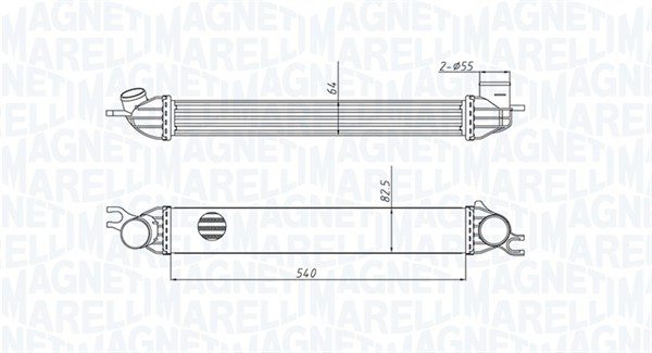 MAGNETI MARELLI 351319204290 Intercooler