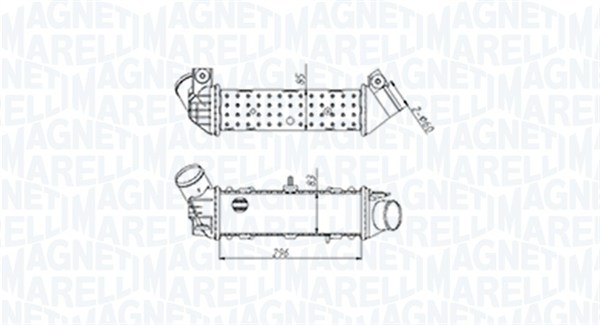 MAGNETI MARELLI 351319204490 Intercooler-Intercooler-Ricambi Euro