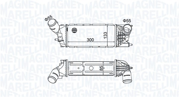 MAGNETI MARELLI 351319205120 Intercooler-Intercooler-Ricambi Euro