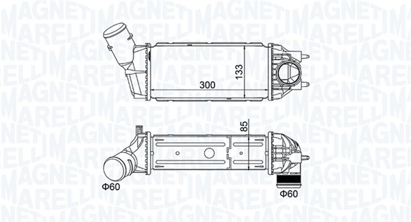 MAGNETI MARELLI 351319205130 Intercooler