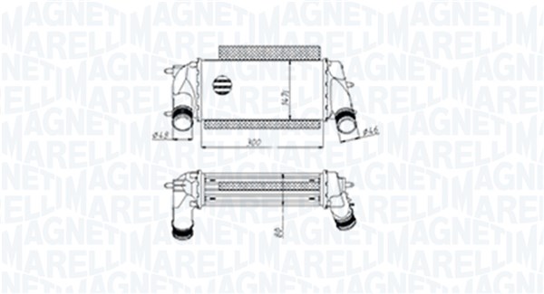 MAGNETI MARELLI 351319205490 Intercooler