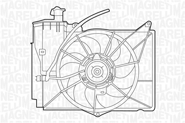 MAGNETI MARELLI 069422358010 Βεντιλατέρ, ψύξη κινητήρα for TOYOTA