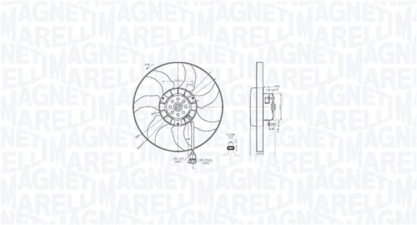 MAGNETI MARELLI 069422887010 Fan, engine cooling