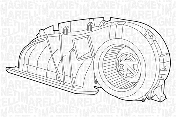 MAGNETI MARELLI 069401324010 Ventilatore abitacolo