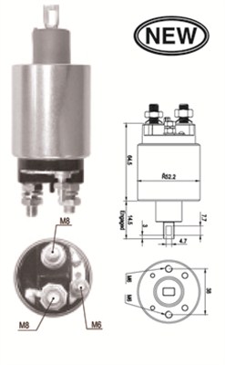 MAGNETI MARELLI 940113050559 Elettromagnete, Motore d'avviamento-Elettromagnete, Motore d'avviamento-Ricambi Euro