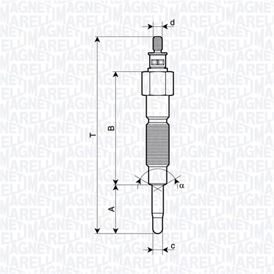 MAGNETI MARELLI 062900142304 Candeletta