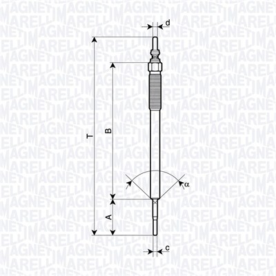 MAGNETI MARELLI 062900131304 Candeletta